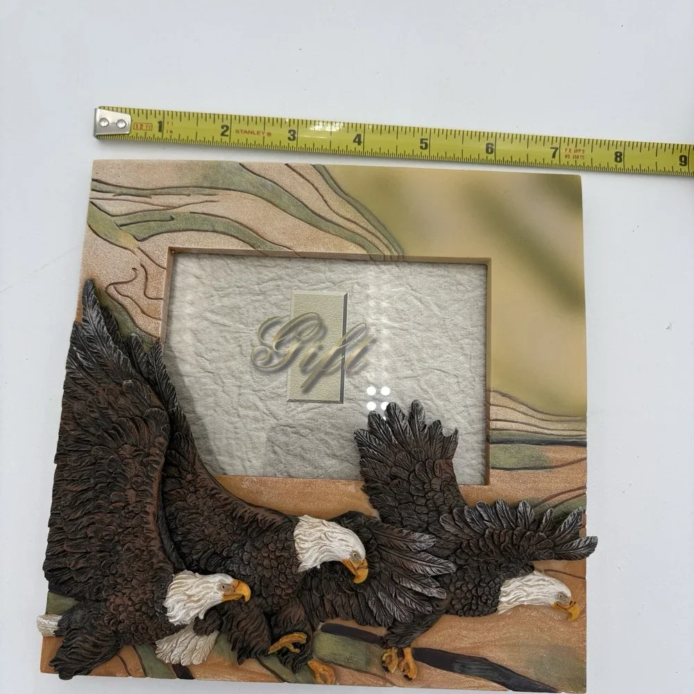 American Eagles 3D Photo Frame holds 3.5